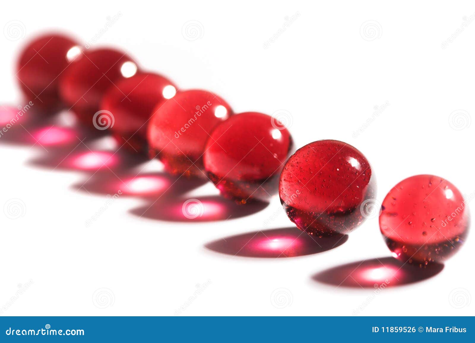 Red marbles stock photo. Image of crystal, shade, balls - 11859526