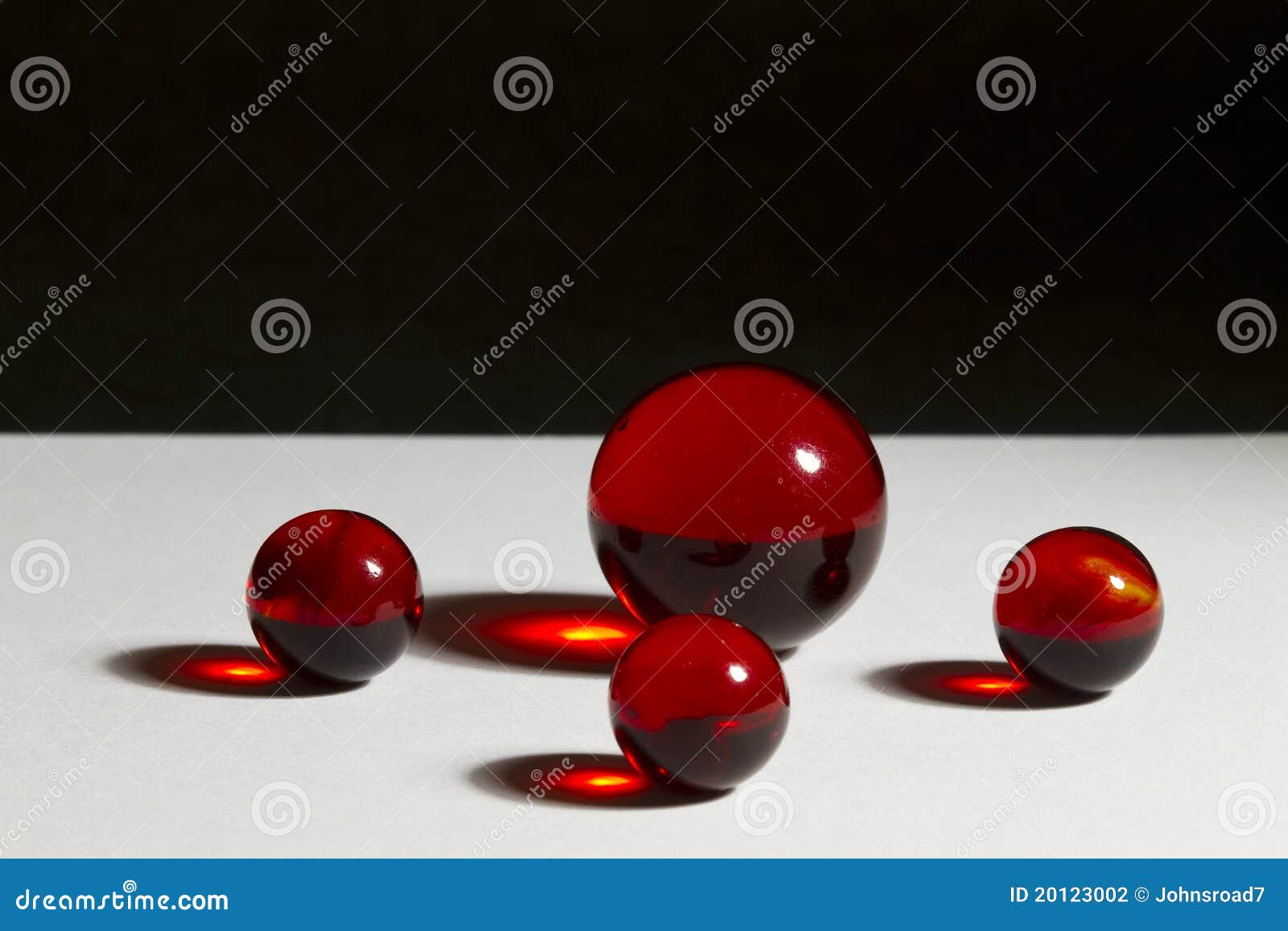 Red Marbles stock photo. Image of glass, sphere, play - 20123002