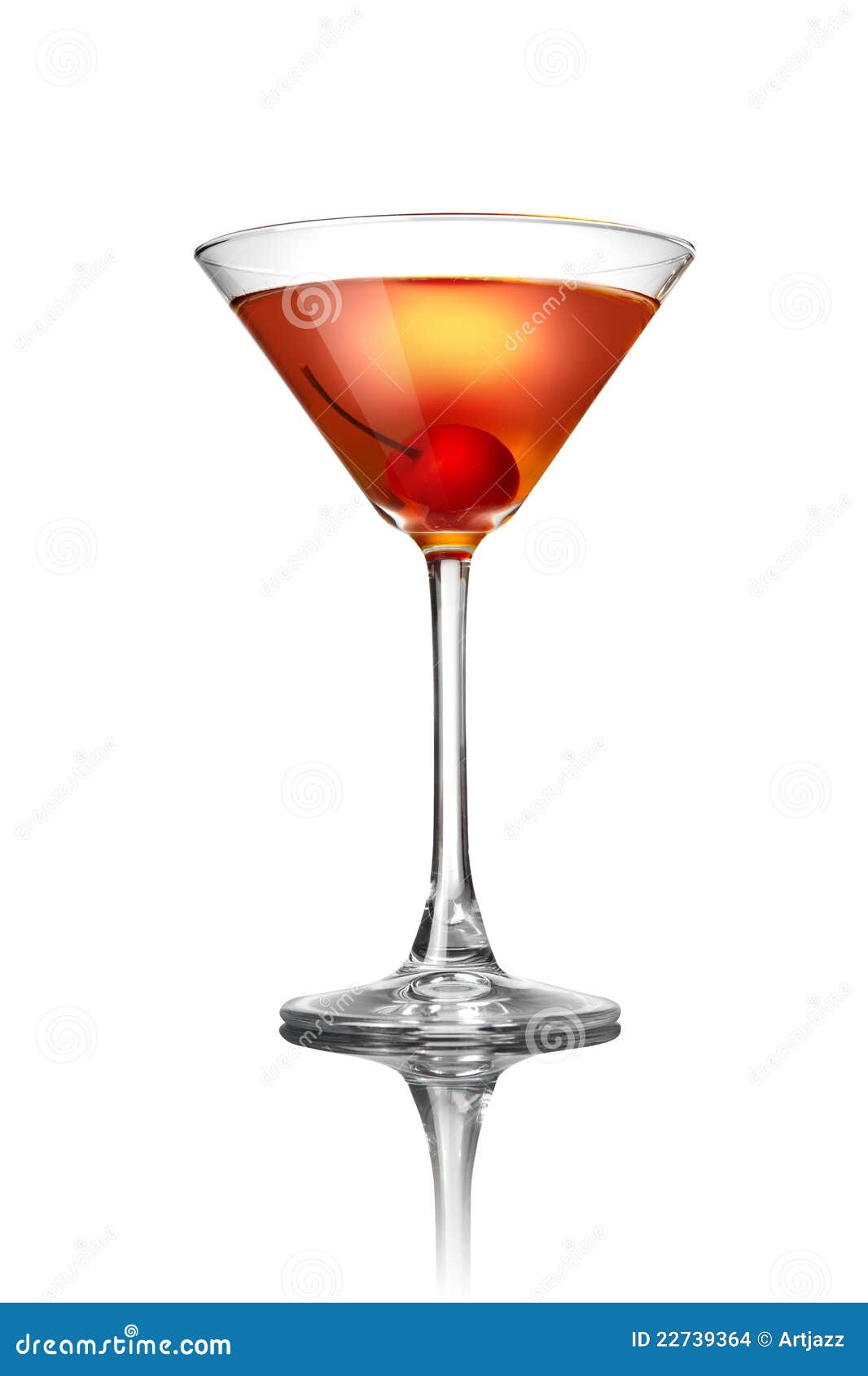 Red Martini Cocktail Isolated on White Stock Photo Image of alcoholic