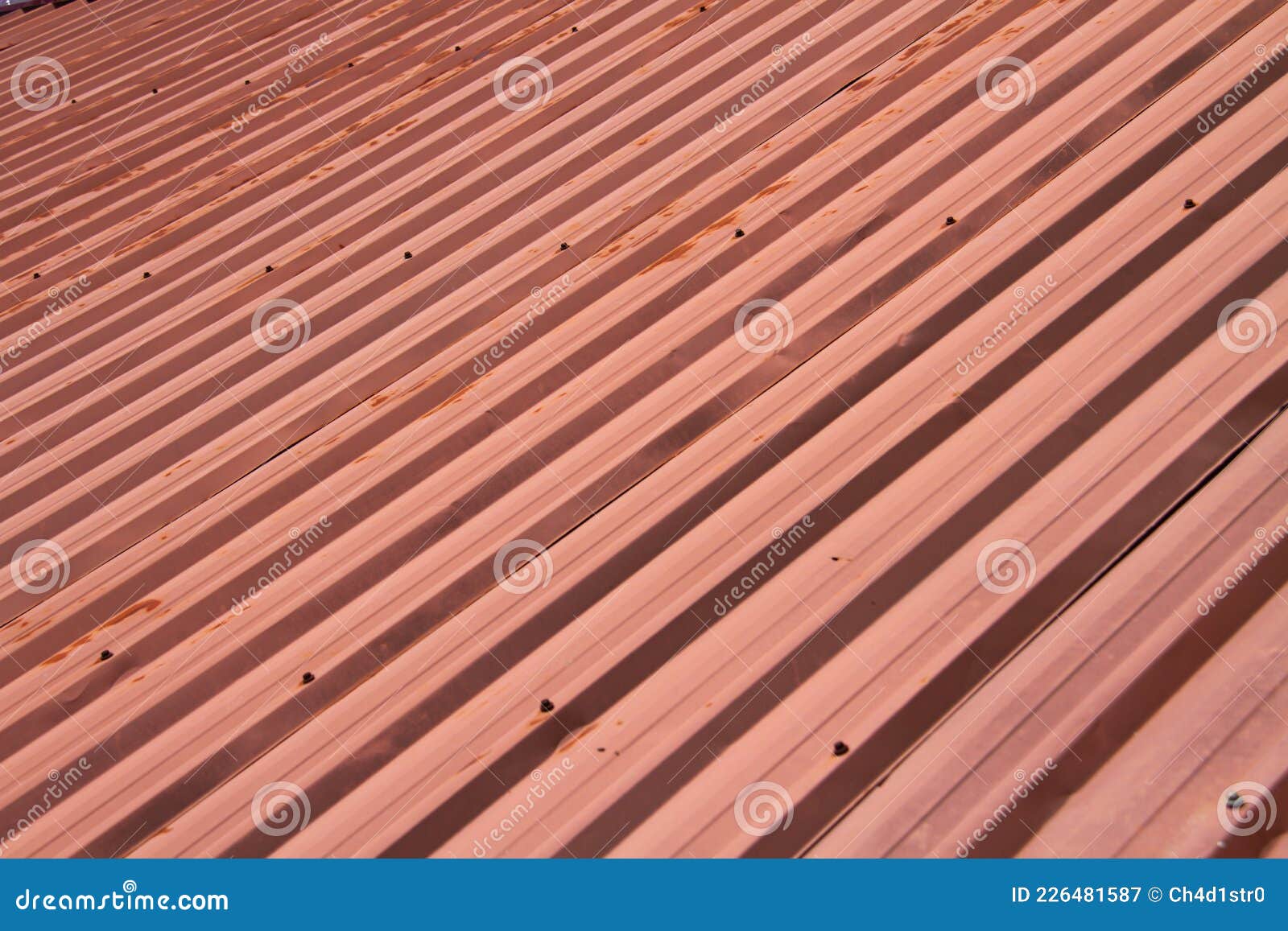 brown metal roof texture