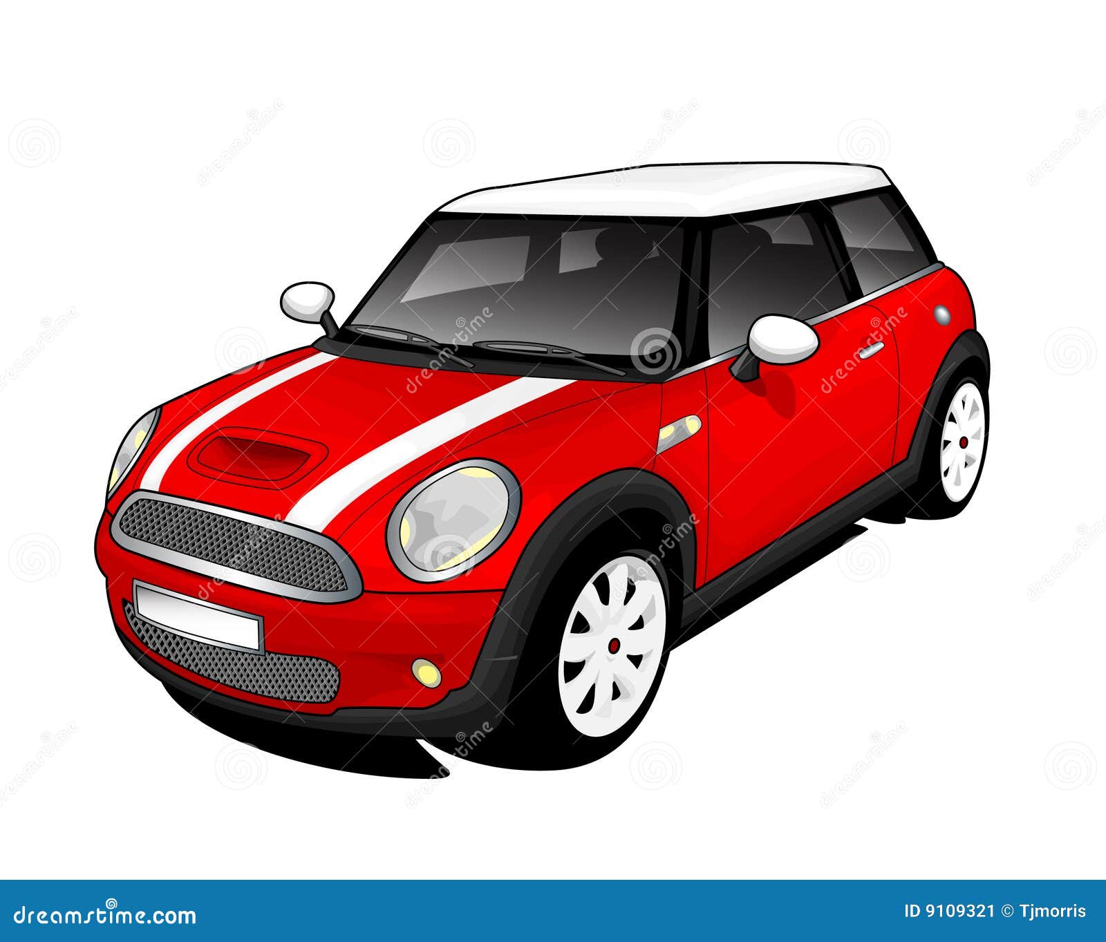 red mini cooper