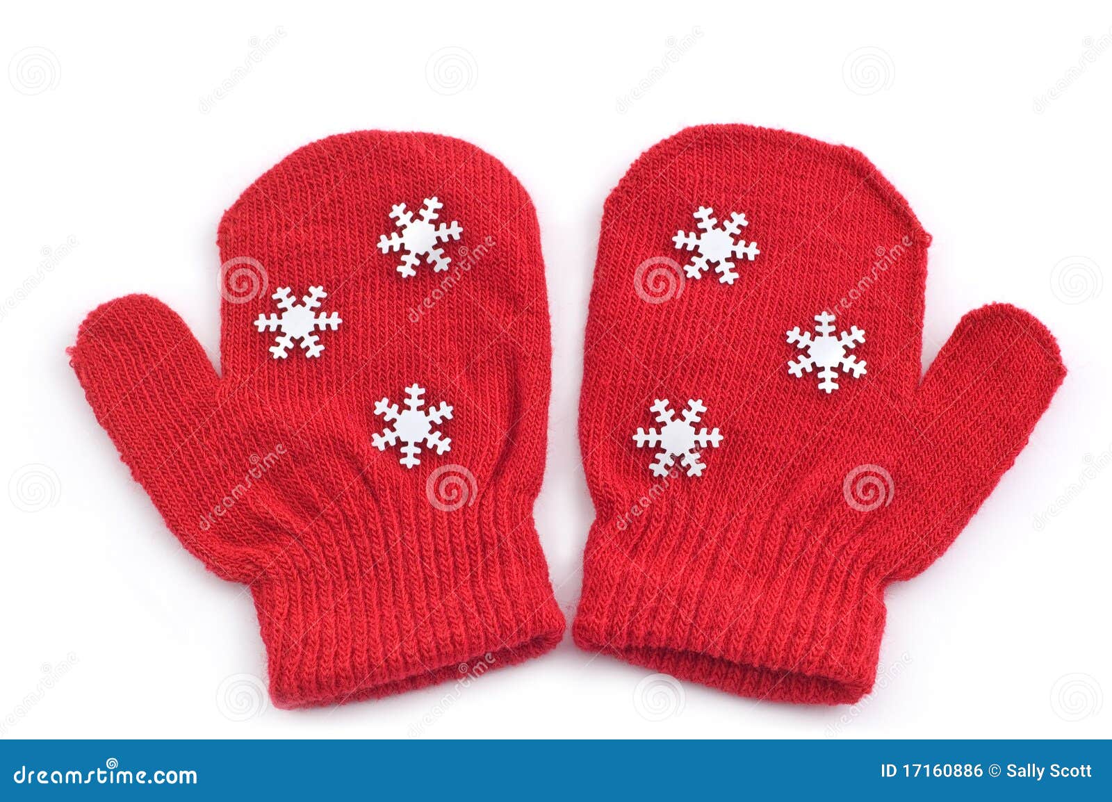 Red mittens stock photo. Image of warm, mittens, vivid 17160886