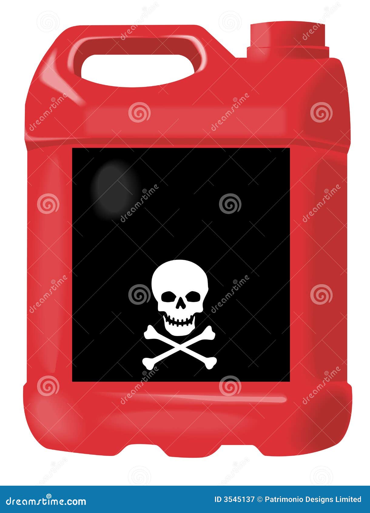 Red motor oil bottle stock illustration. Illustration of toxic 3545137