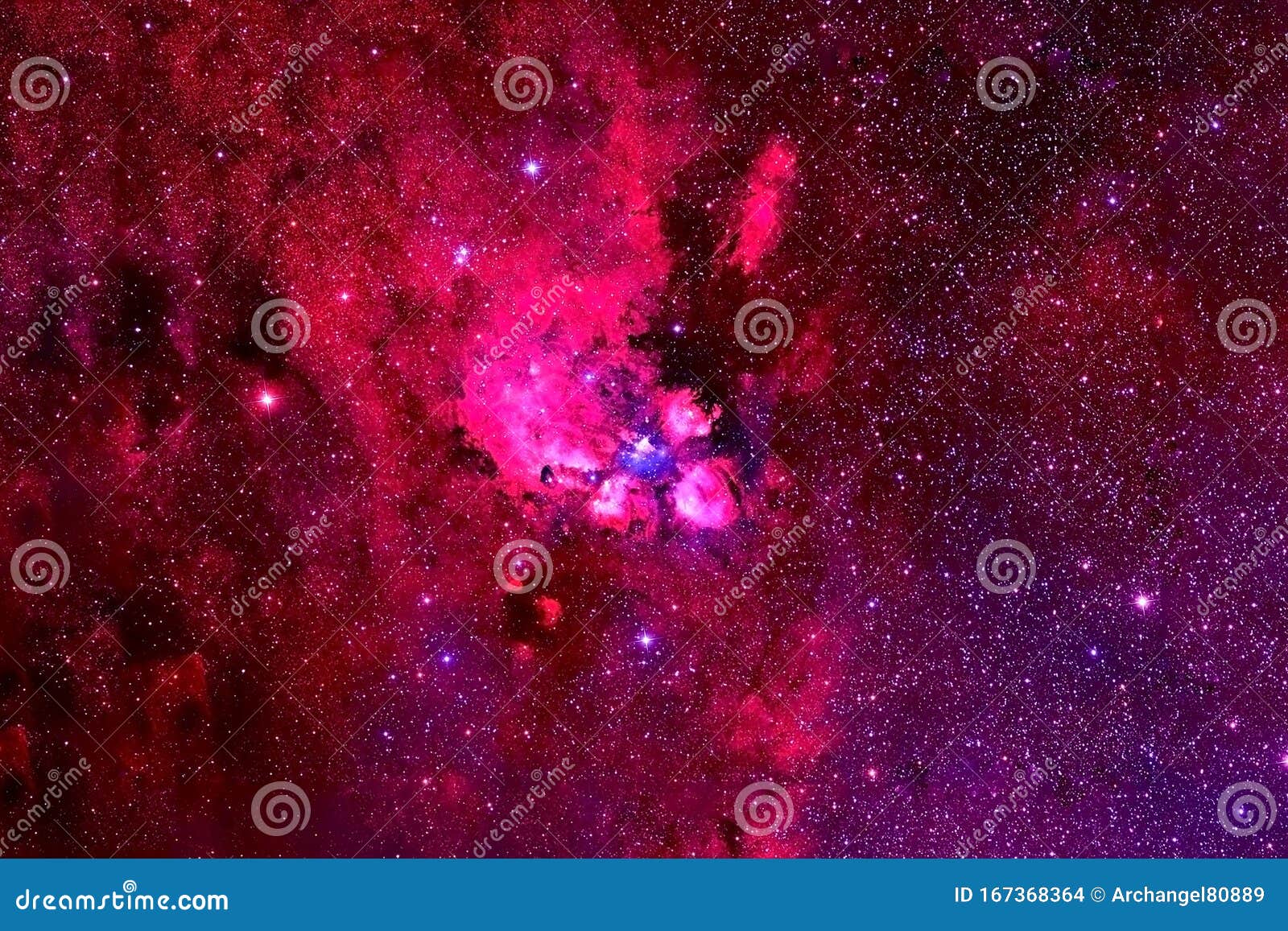  Red  Nebula In Deep Space  Background Texture  Elements Of 