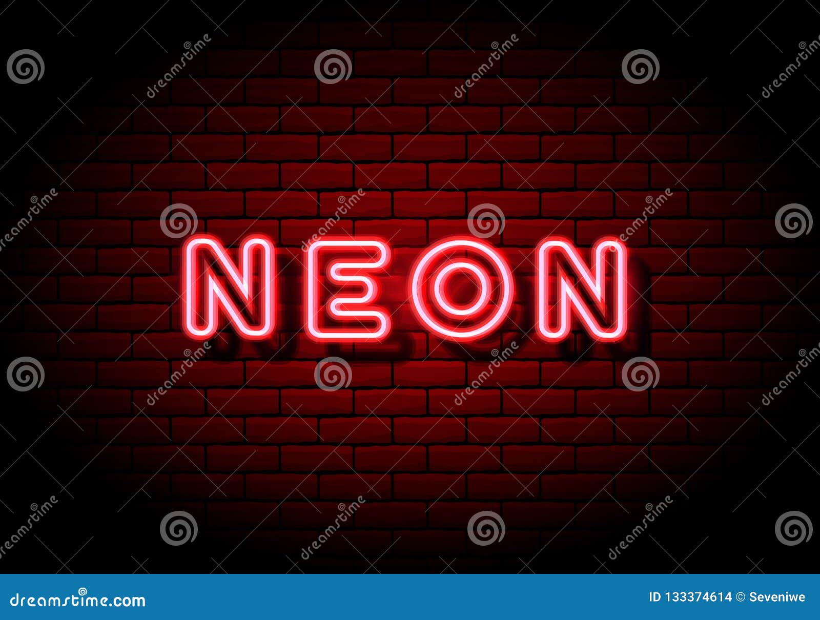 Sự kết hợp giữa biển báo neon đỏ chói lòa trên nền tường gạch mang đến một hiệu ứng kỳ diệu đầy sức sống và hoan hỉ. Điều này sẽ làm cho bạn cảm nhận được những cảm xúc đẹp khi nhìn thấy hình ảnh này.