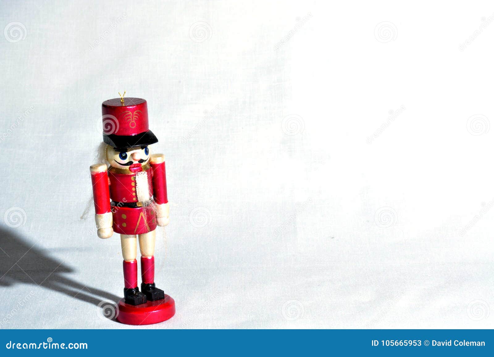 Red Nutcracker Christmas Decoration Stock Image Image of christmas