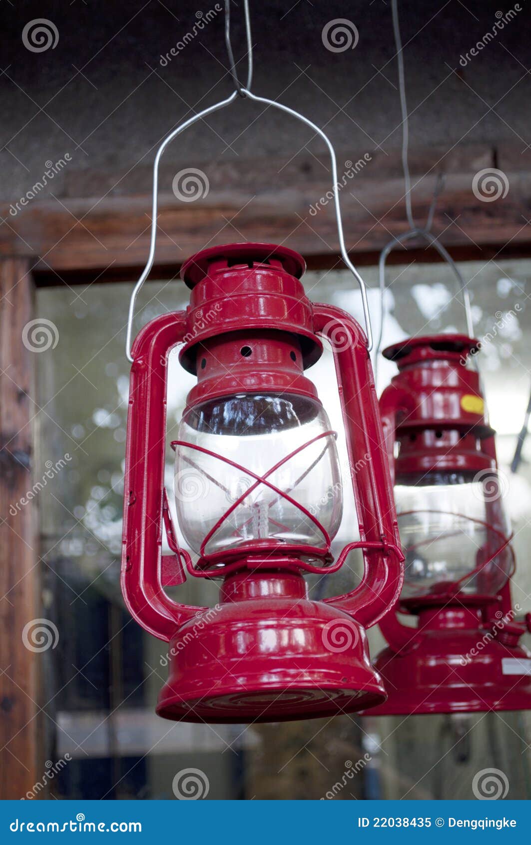 Red oil lamp stock image. Image of glass, light, emergency 22038435