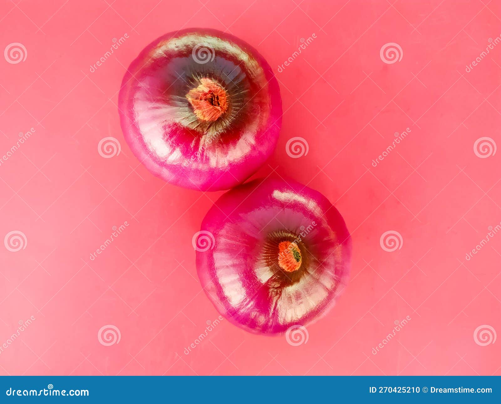 Red Onion Tuber Isolated on Pink Stock Photo Image of tuber, root