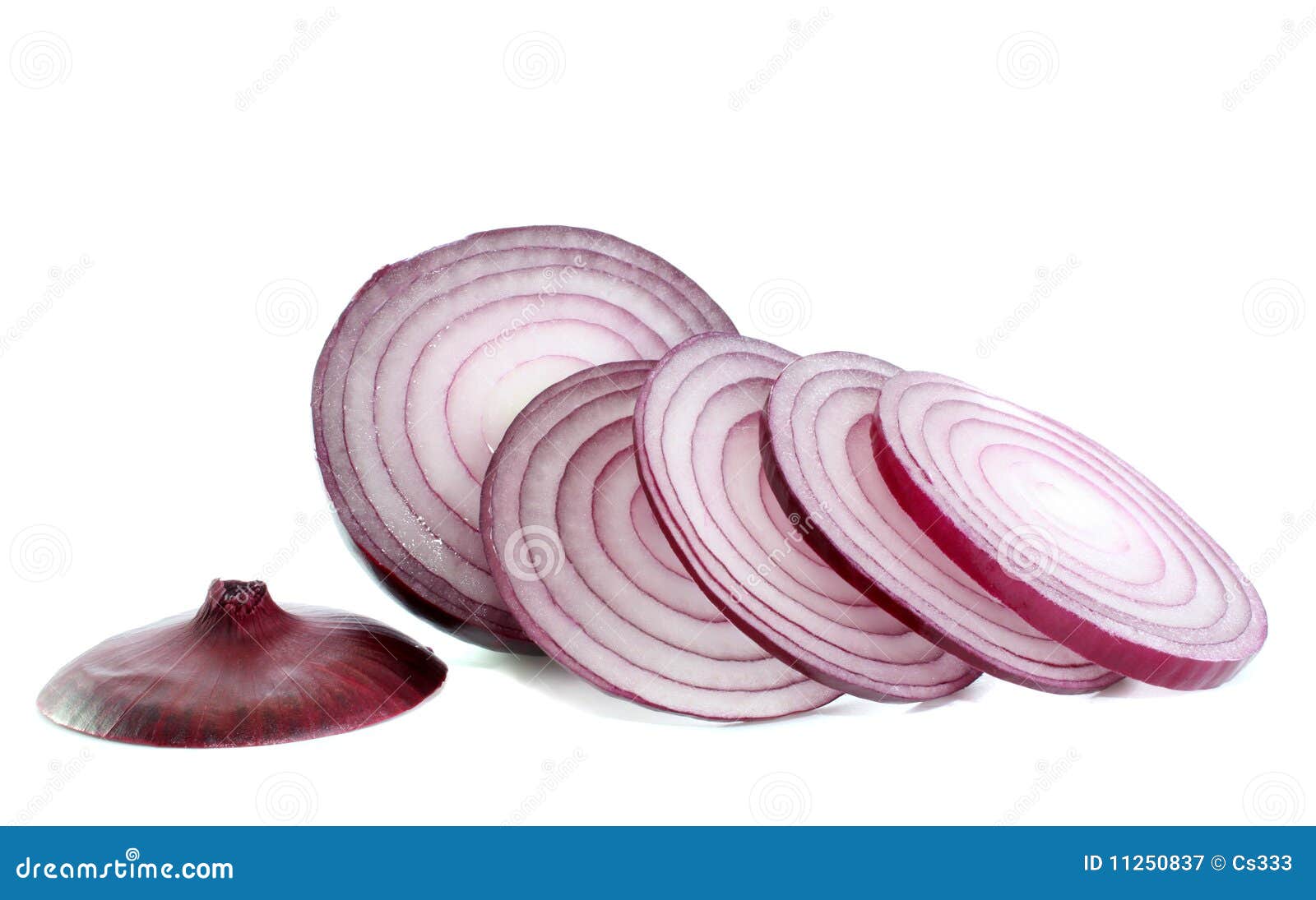 Red onions stock image. Image of fruit, white, segment 11250837