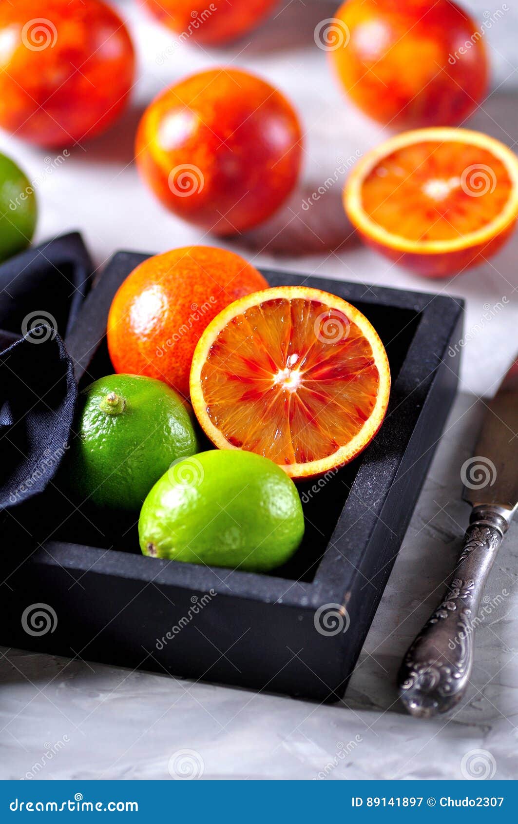 Red Orange and Lime. Healthy Food Stock Image - Image of menu, detox