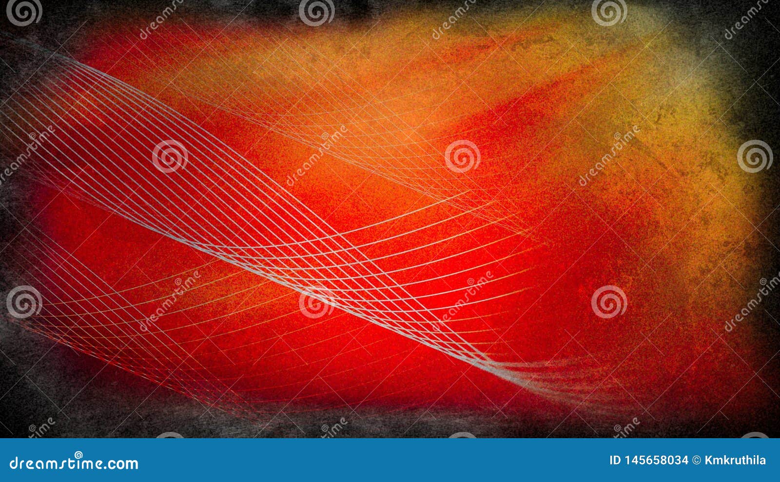 Red Orange Line Beautiful Elegant Illustration Graphic Art Design Background Stock Illustration