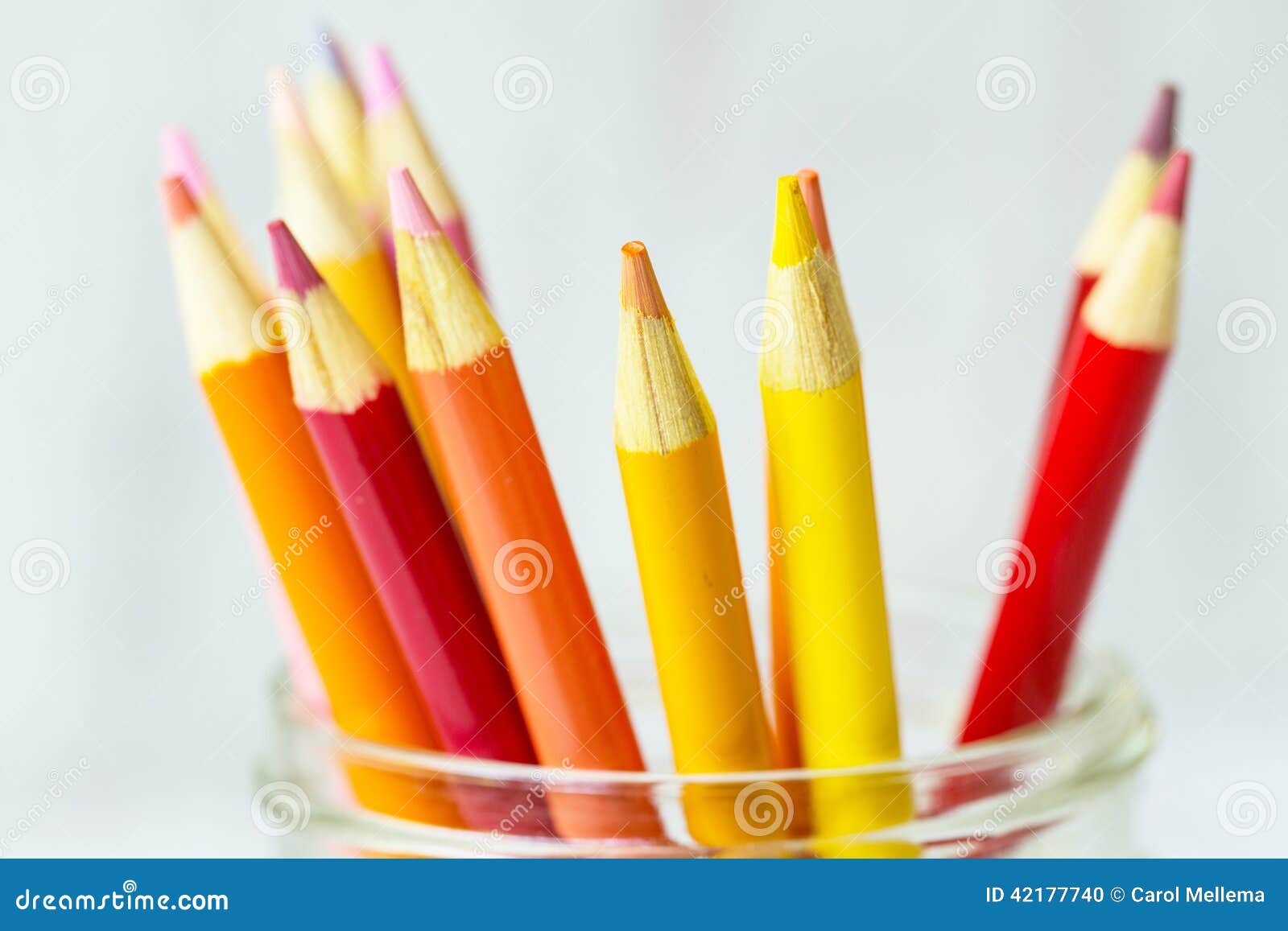 Glitter Colored Pencils in a Glass Jar Stock Image - Image of coloring,  glitter: 232047725