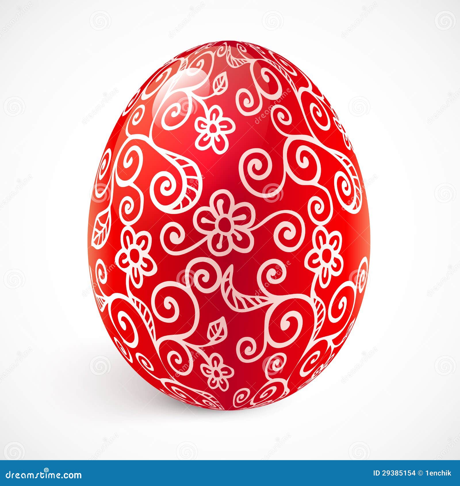 Floral easter egg with golden texture PNG - Similar PNG