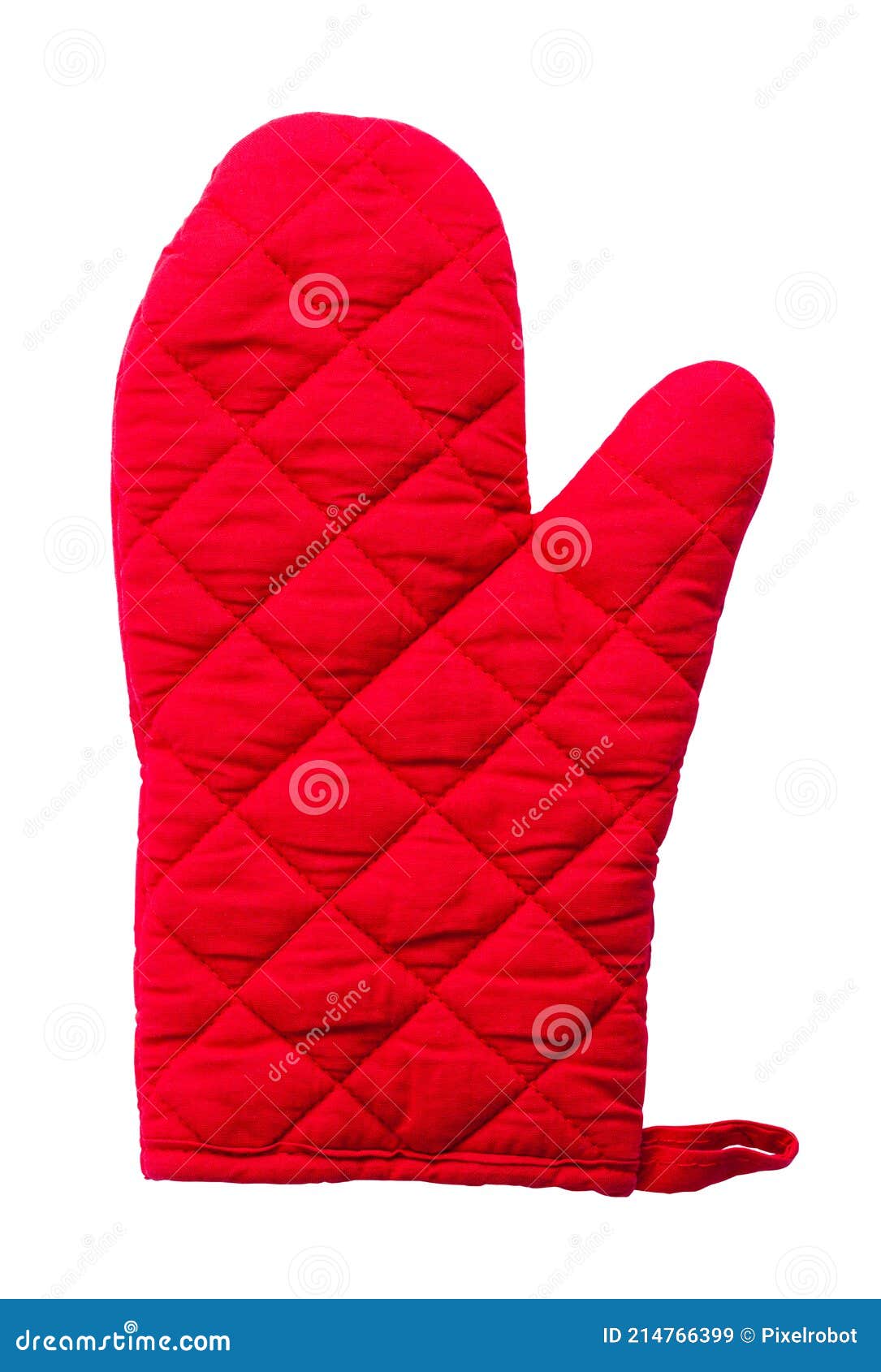 Red Oven Mitt stock image. Image of cotton, glove, oven 214766399