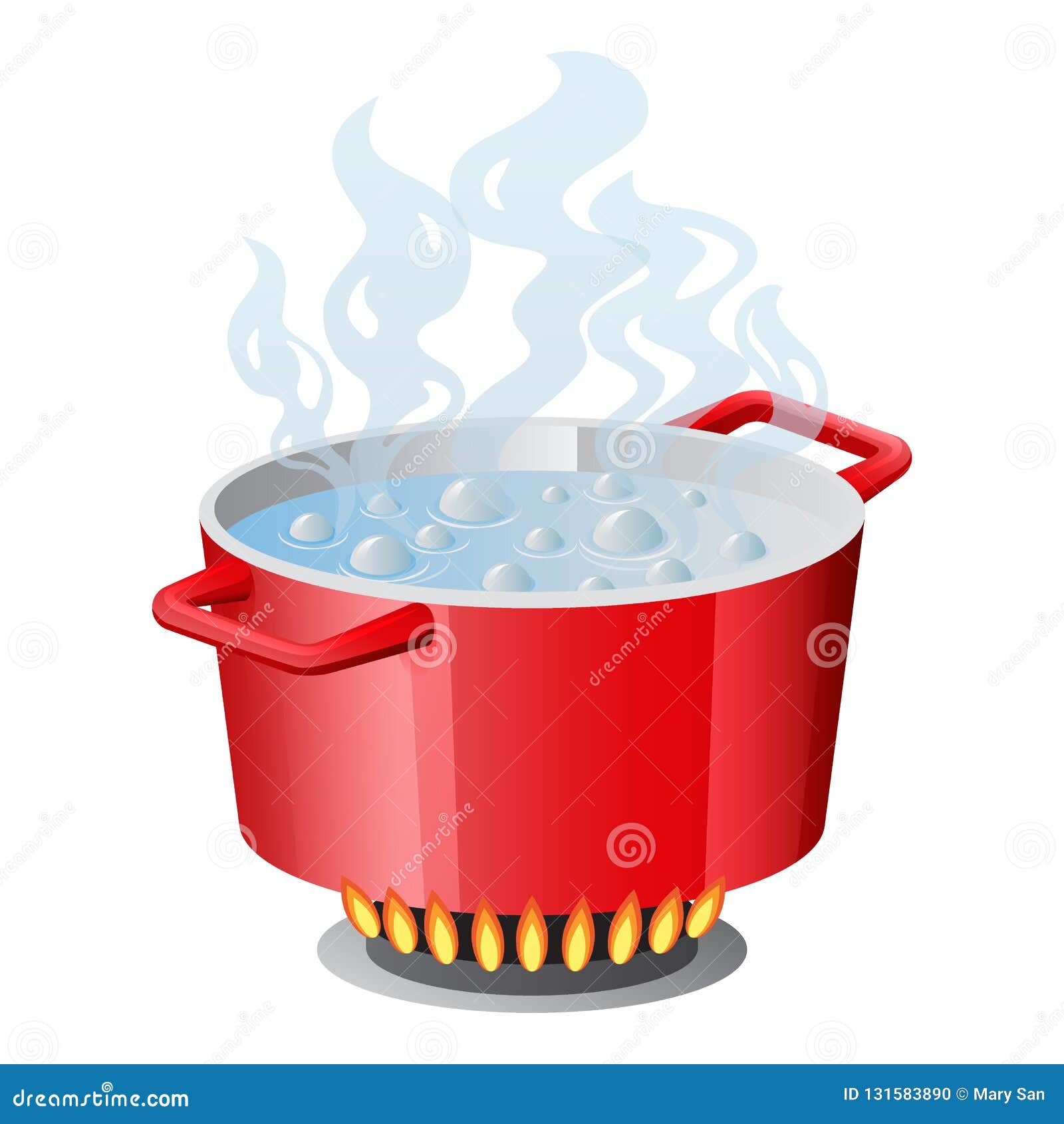 Silver Pot with Whistle for Water Boiling Stock Illustration - Illustration  of isolated, silver: 10378882