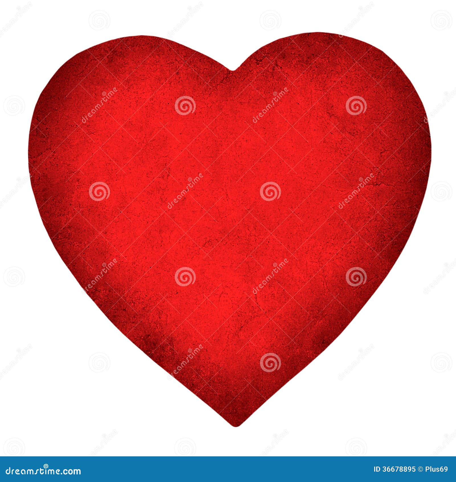 Red Paper Heart Isolated on White Background Stock Image Image of