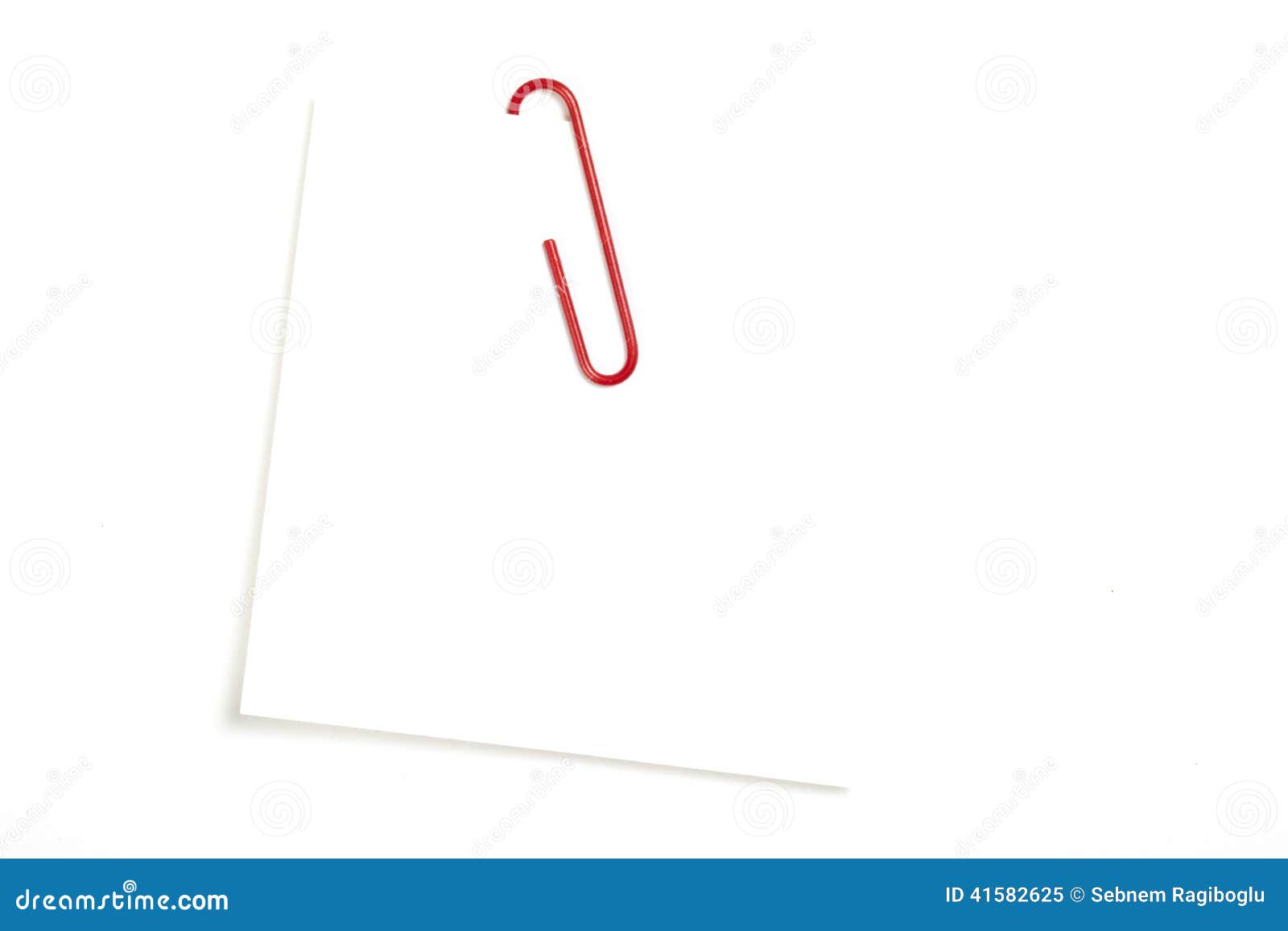 red paperclip