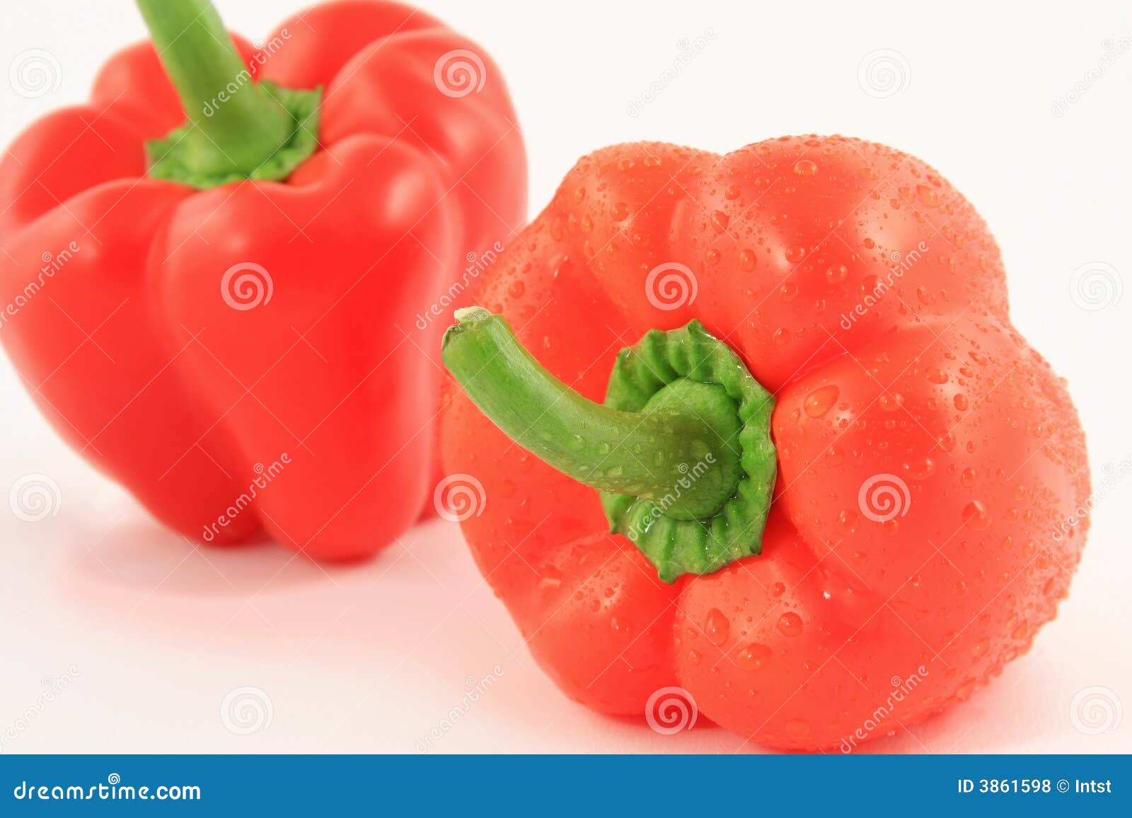 Red paprika stock photo. Image of fruit, crisp, diet, capsicum 3861598