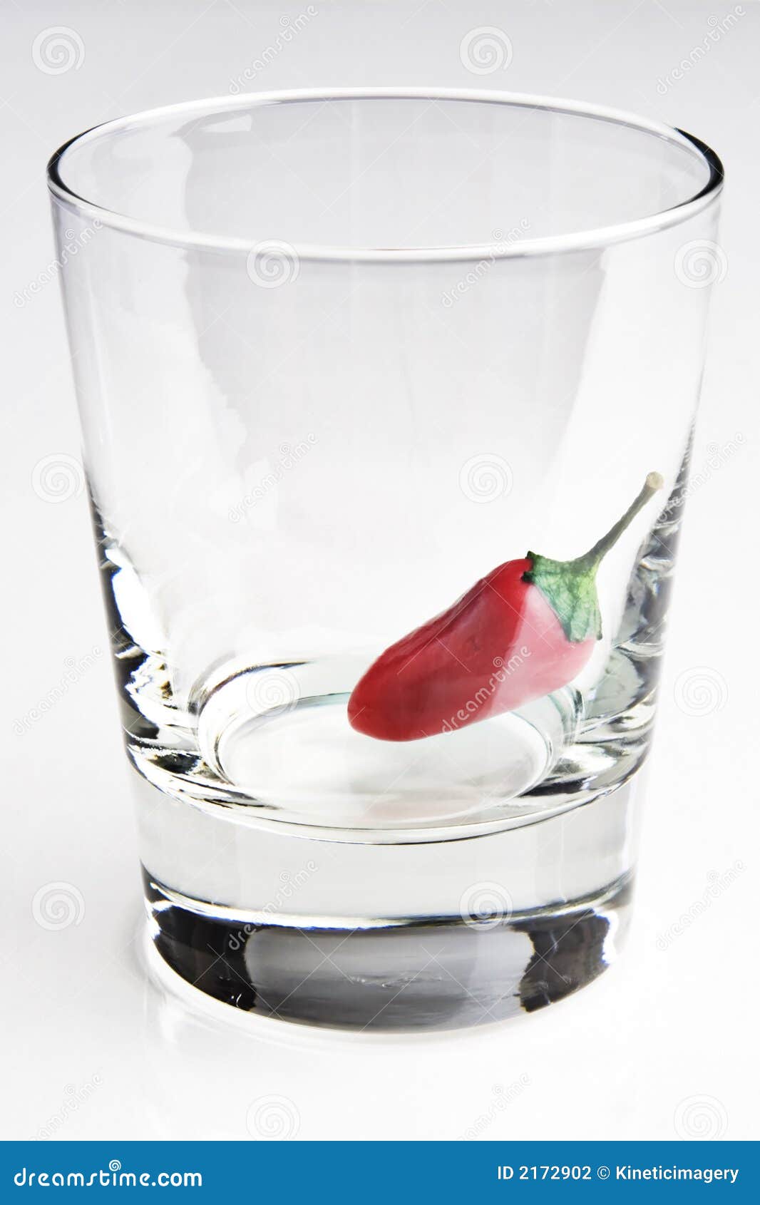 Red pepper in a glass stock photo. Image of ingredient 2172902