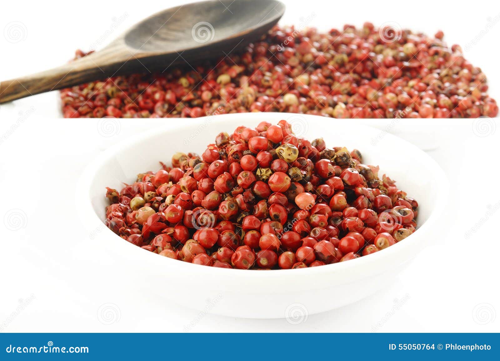 Red peppercorns seeds stock photo. Image of seeds, spicy 55050764