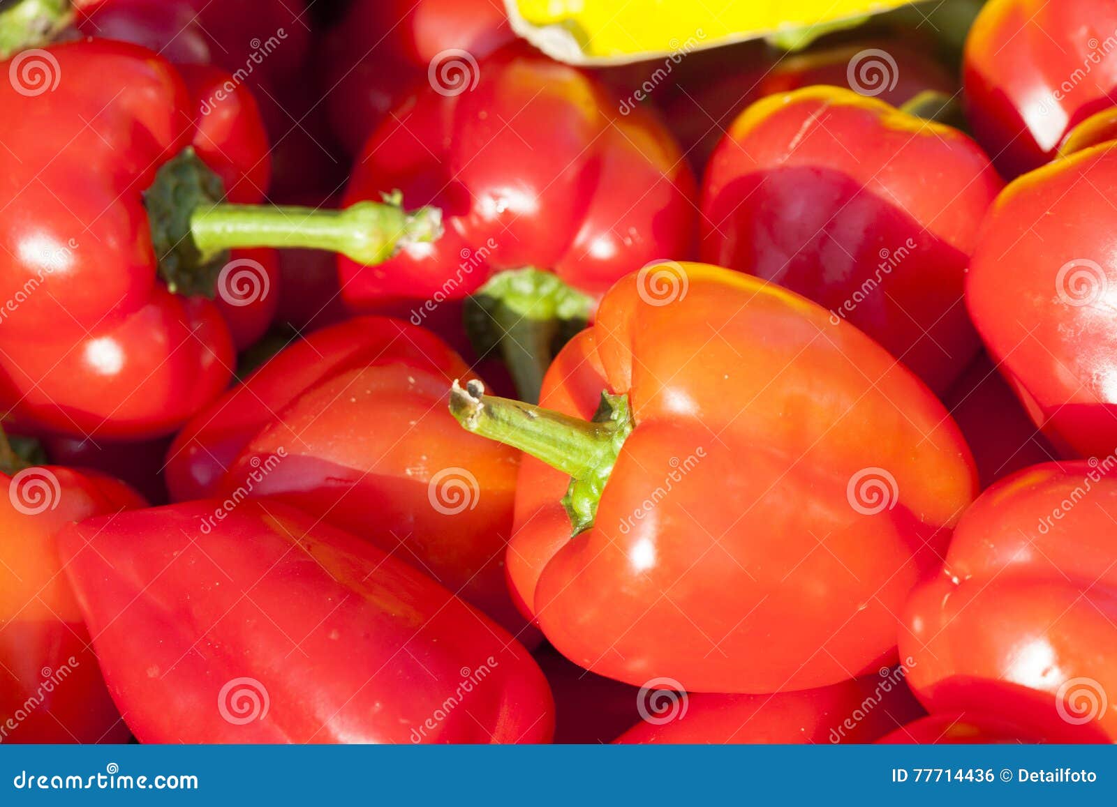 Red Peppers stock photo. Image of peppers, fresh, paprika 77714436