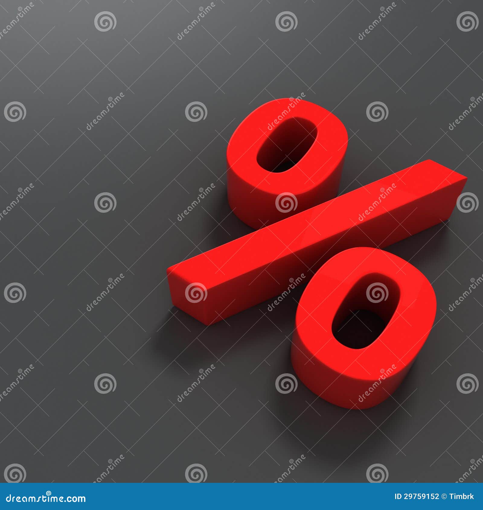 Red percentage symbol stock illustration. Illustration of sign 29759152