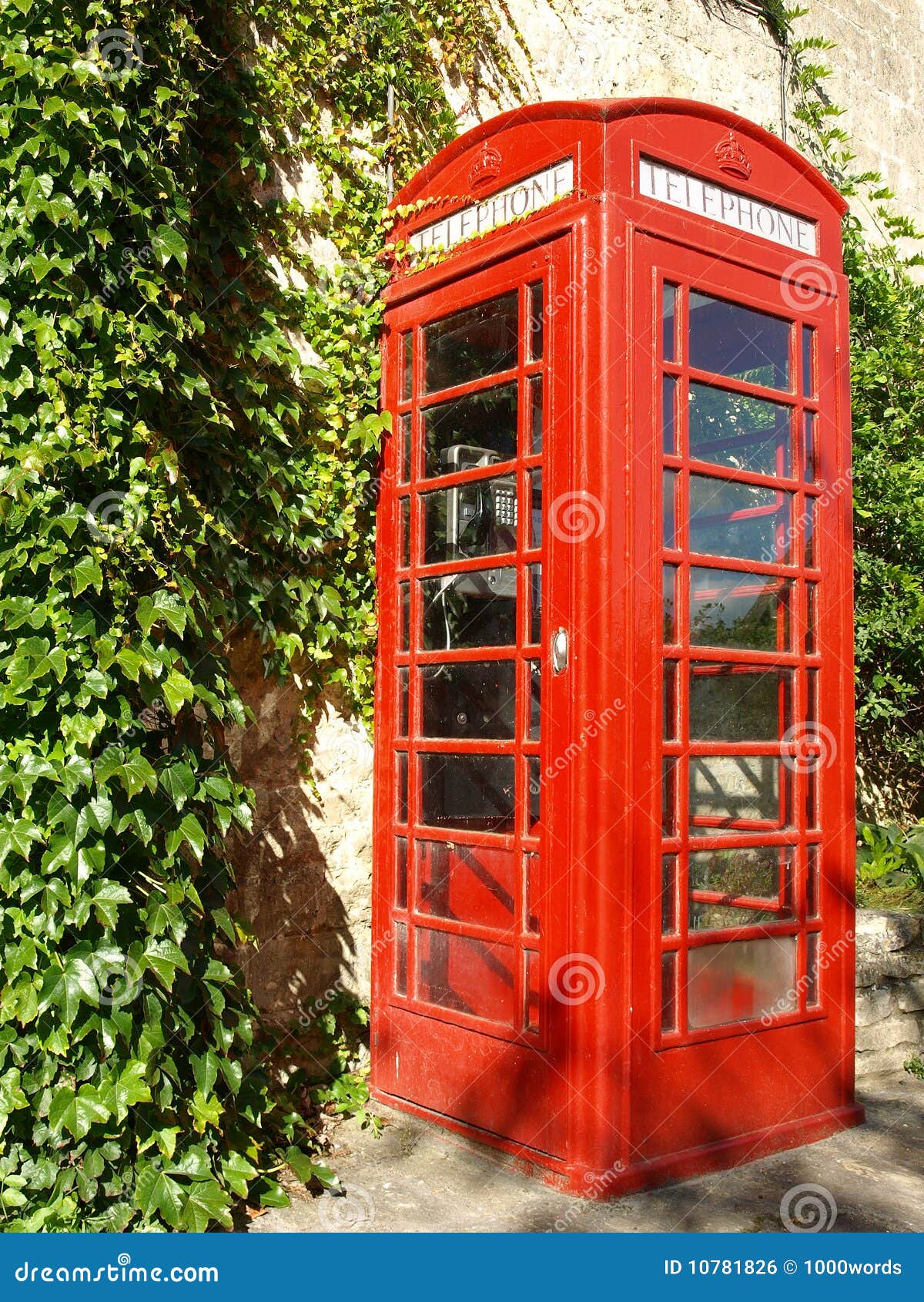Red Phone Box stock photo. Image of telephone, booth 10781826