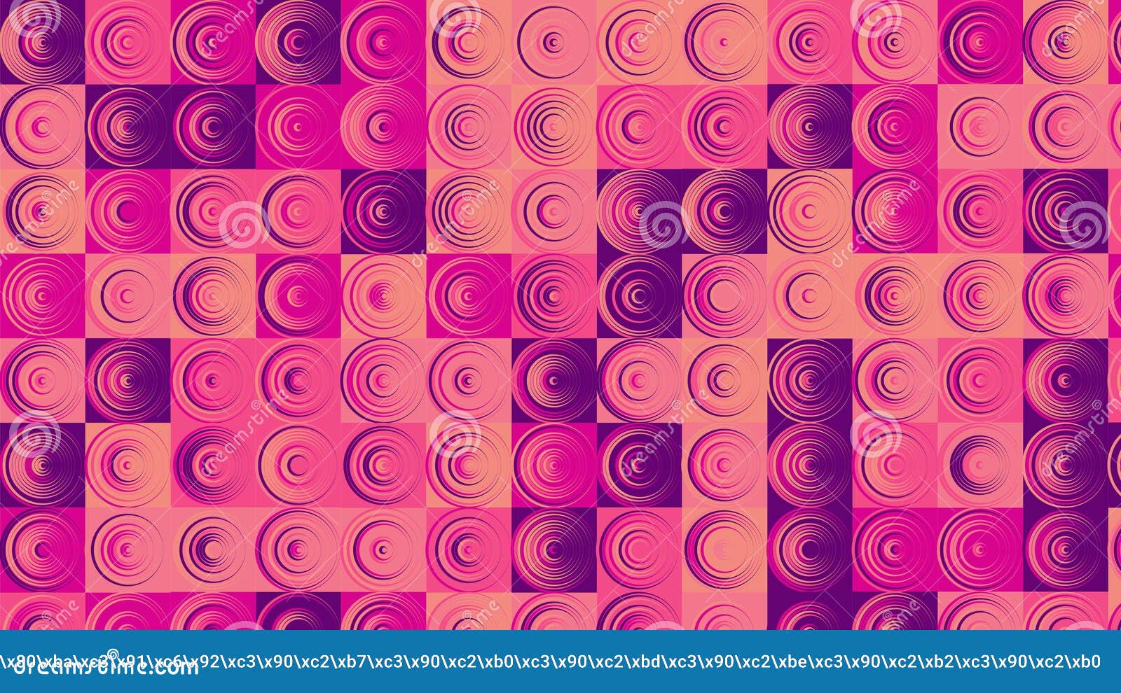 Red, Pink and Blue Geometric Pattern, Wallpaper for Fabric, Tile and