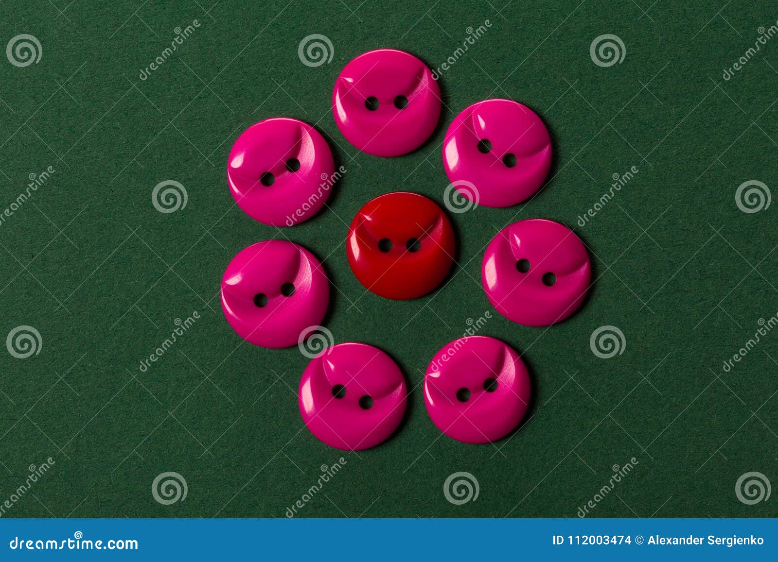 Red and Pink Buttons on Green Stock Photo Image of colorful, buttons