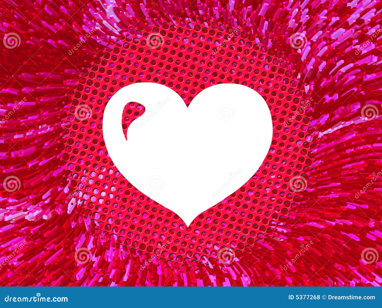 Red pink heart background stock illustration. Illustration of symbol 5377268