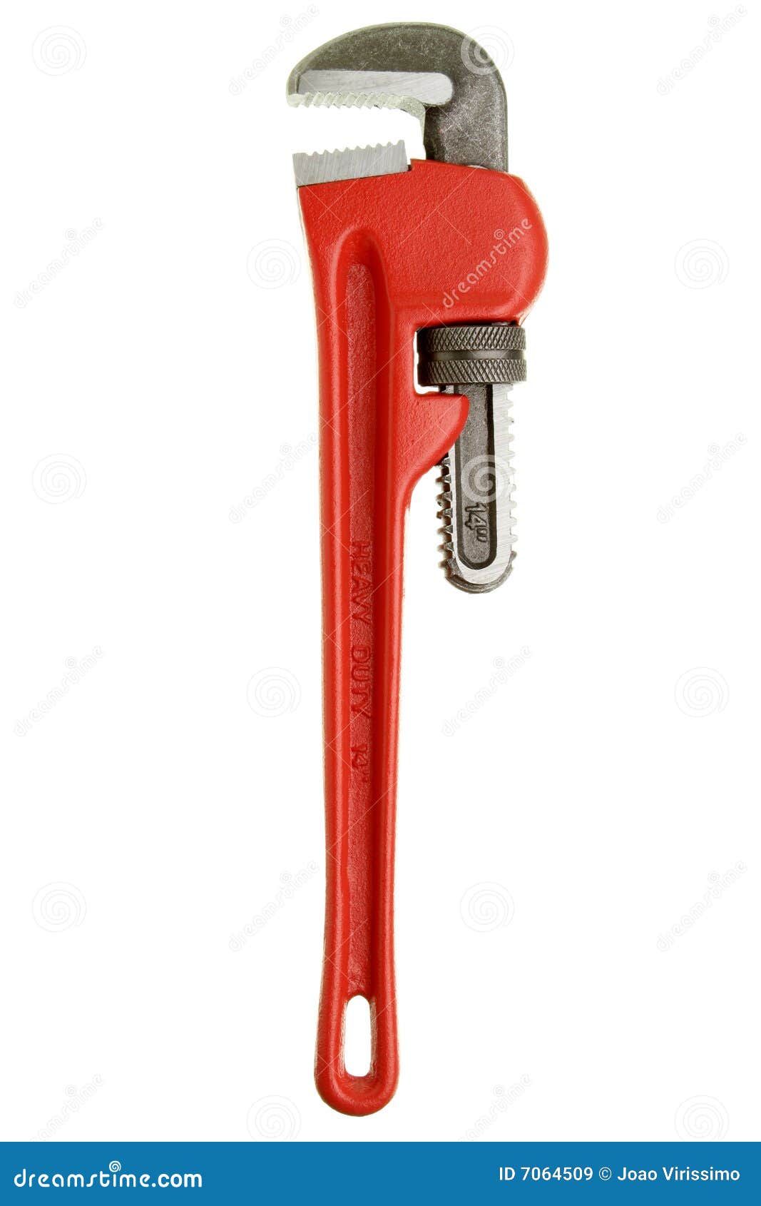 red pipe wrench