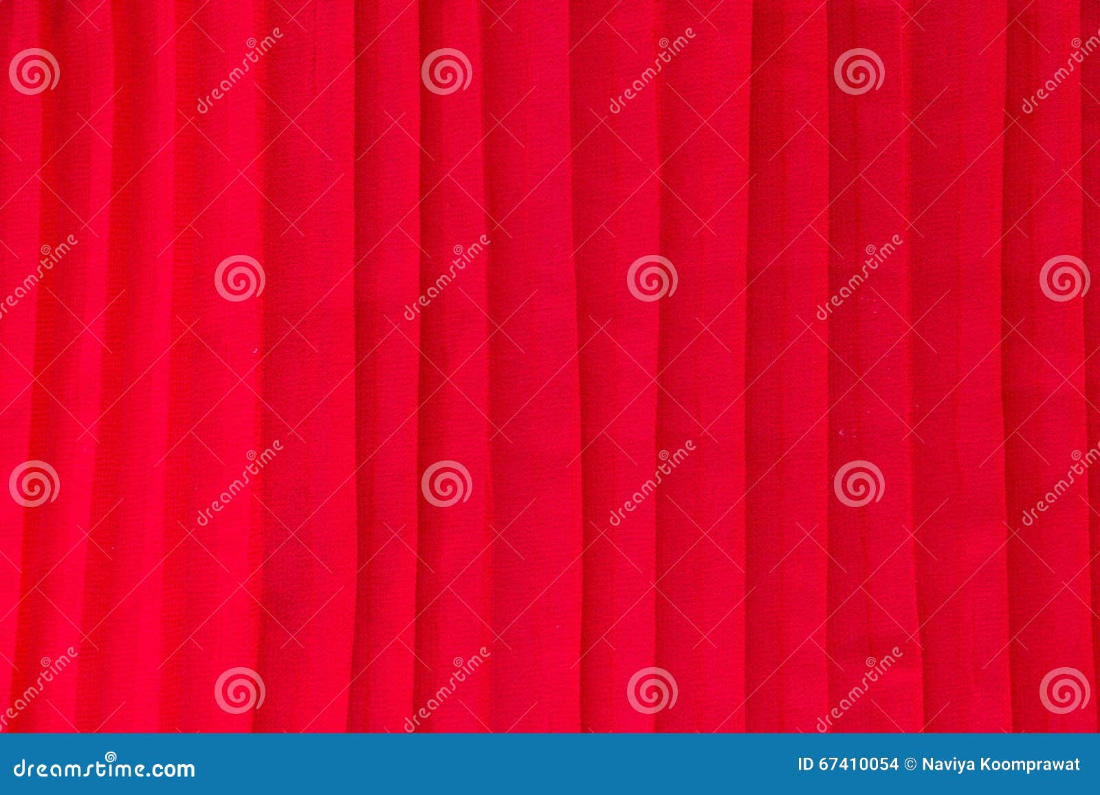 red pleat fabric background