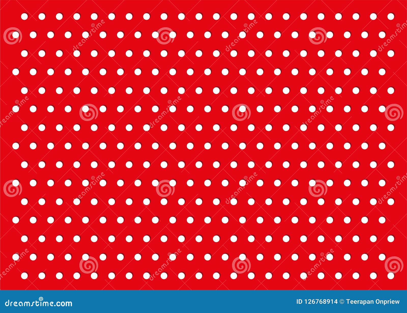 Red Polka Dots Background Pattern Stock Vector Illustration of
