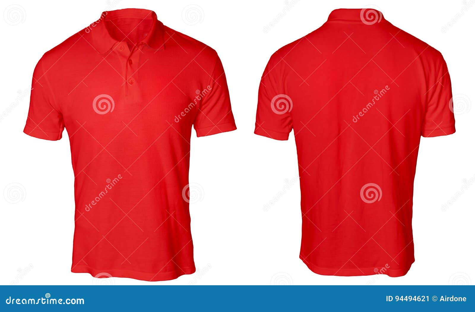 Download Red Polo Shirt Mock up stock image. Image of tshirt ...