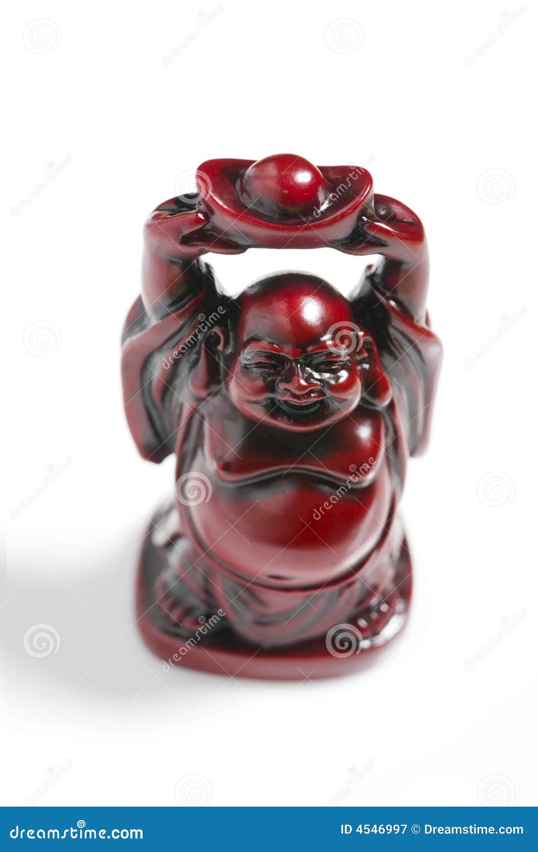 Red Prosperity Buddha stock image. Image of fortune, copy 4546997