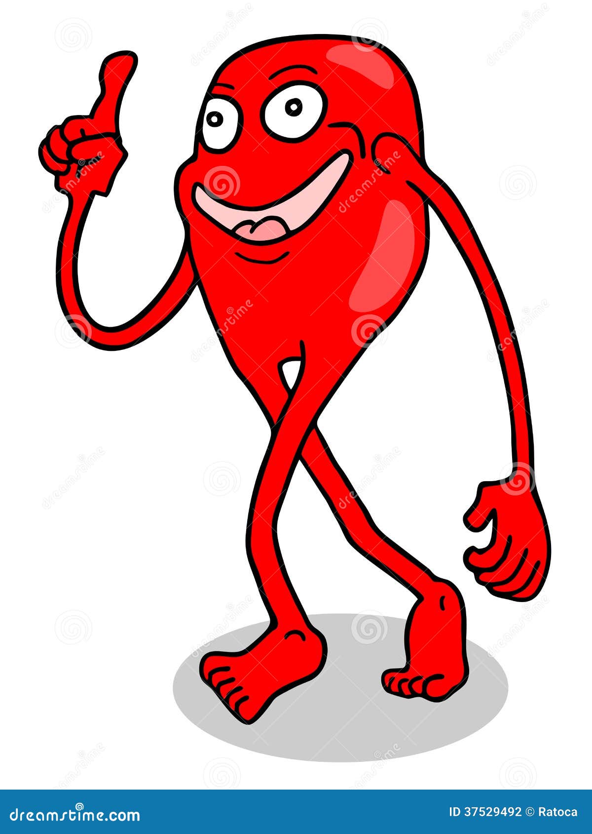 Red puppet stock vector. Illustration of animation, celebrate 37529492