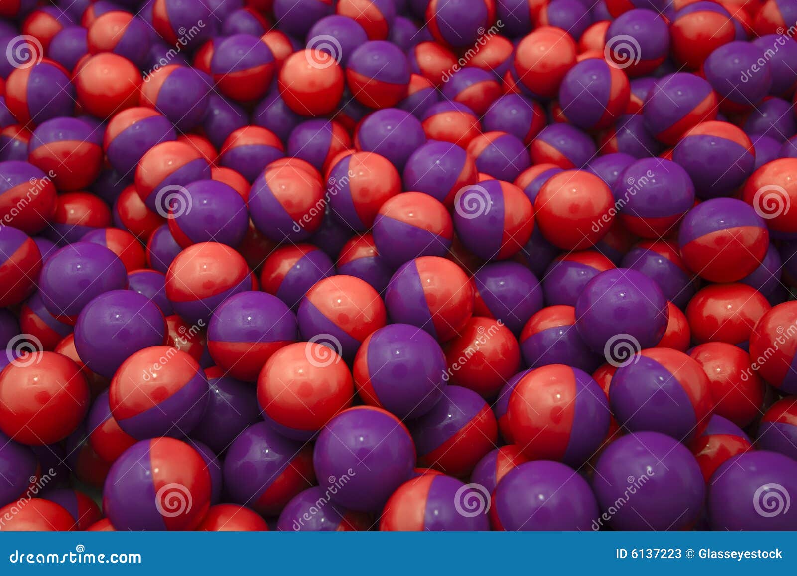 Download Red & purple paintballs stock image. Image of colour ...