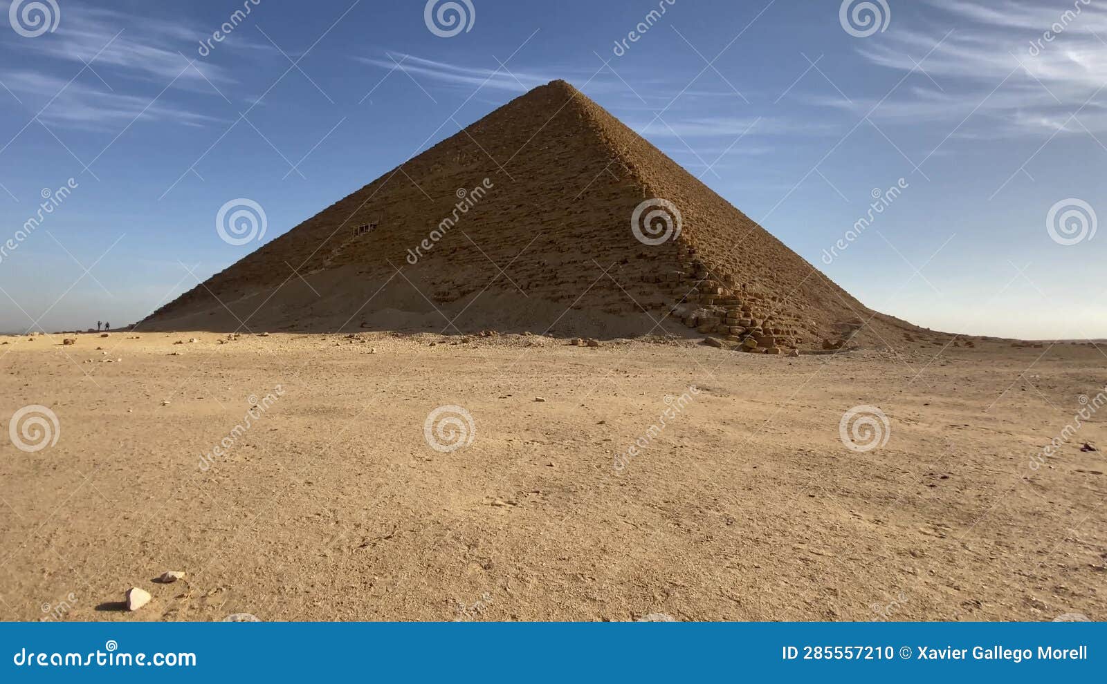 The Red Pyramid is the Largest Pyramid of King Sneferu at Dahshur ...