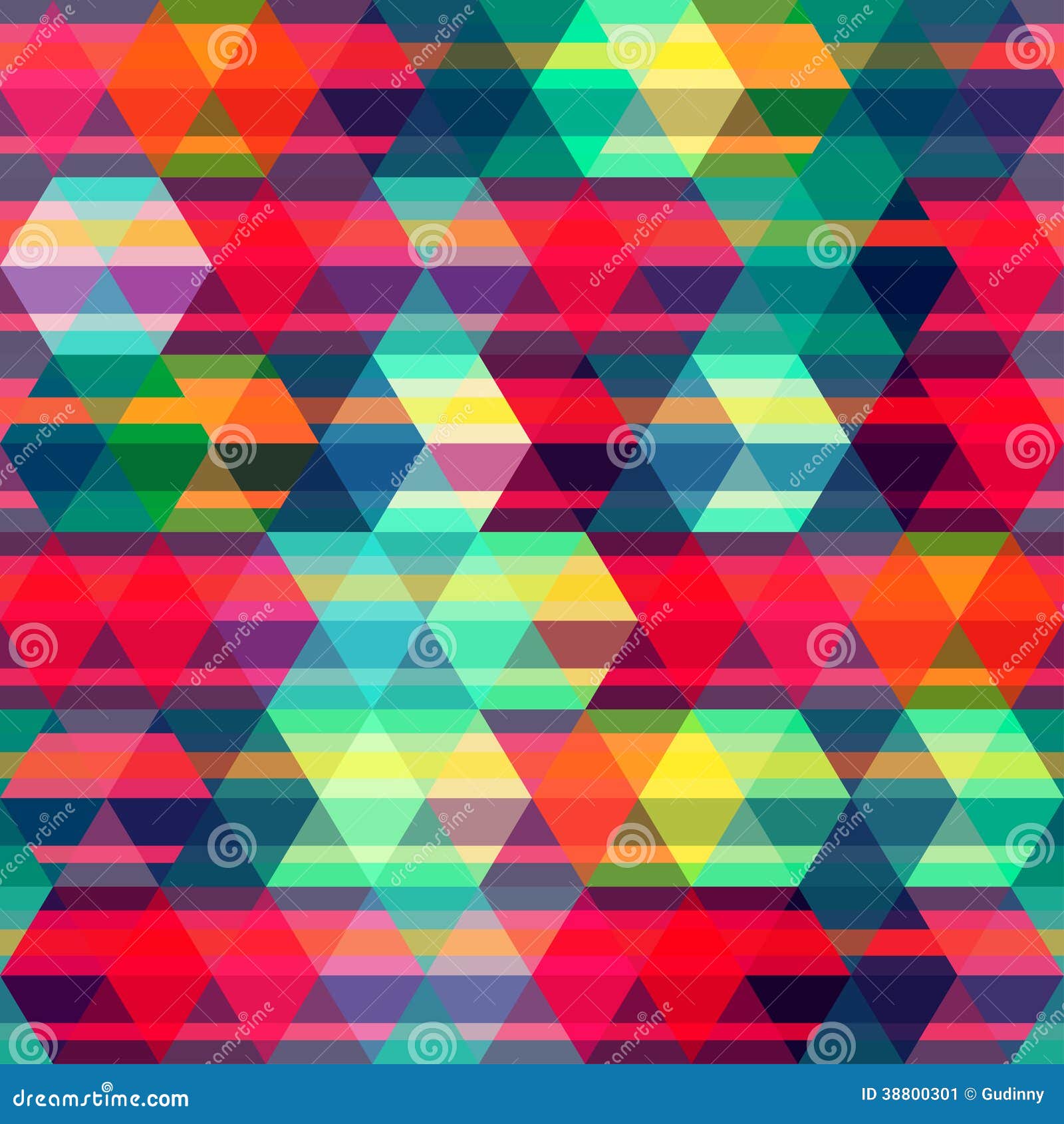 red rhombus seamless pattern