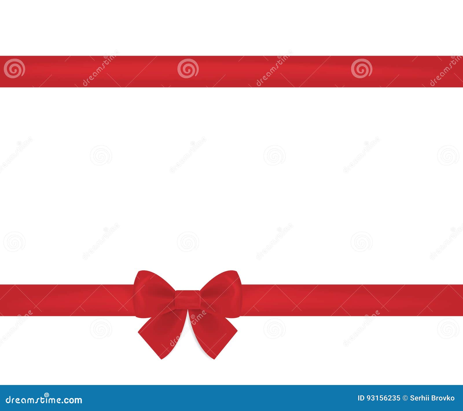 Red Christmas Ribbon Border Vector Images (over 9,100)