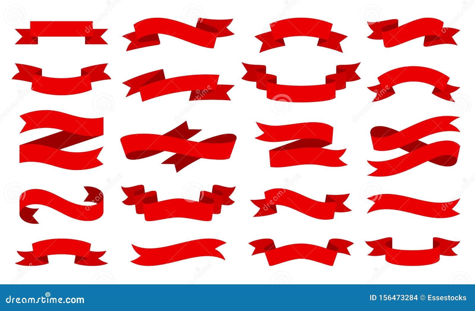 Red Ribbon Stock Illustrations – 498,875 Red Ribbon Stock Illustrations,  Vectors & Clipart - Dreamstime