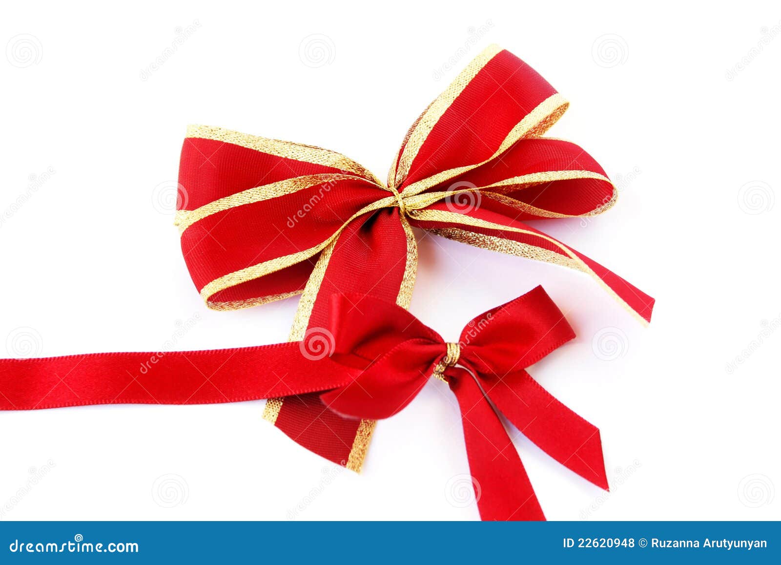 Red ribbons stock photo. Image of gift, curve, festive 22620948