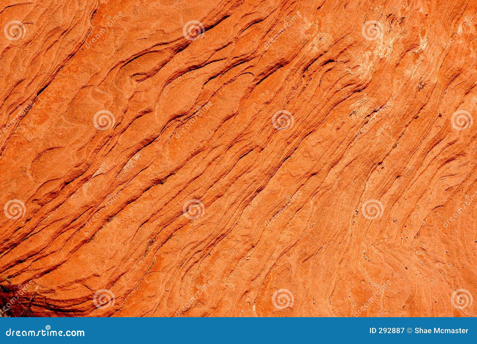 Red Rock stock image. Image of wrinkle, crease, crinkle 292887