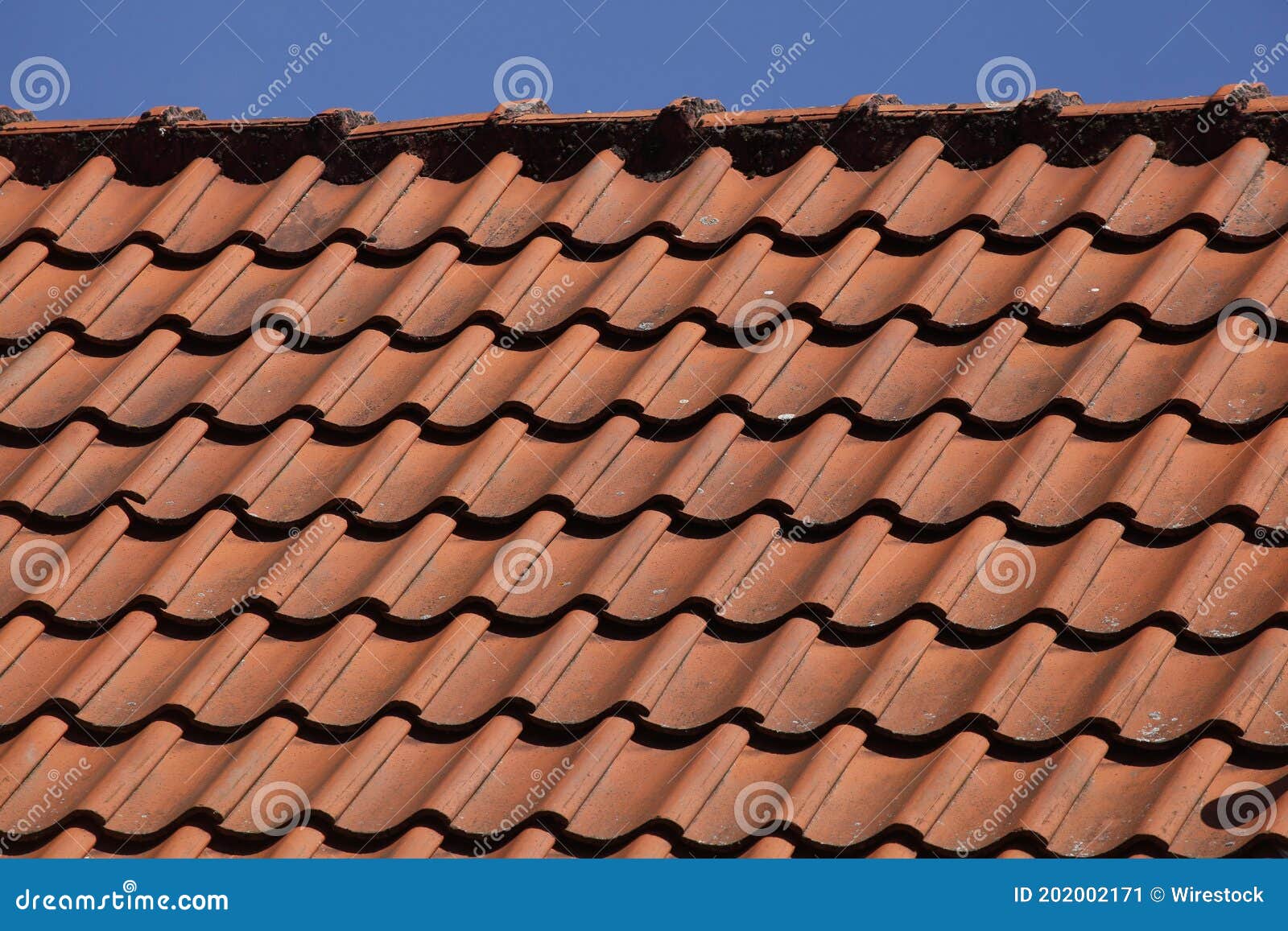 Red Roof Shingles Texture Stock Image Image Of Background 202002171