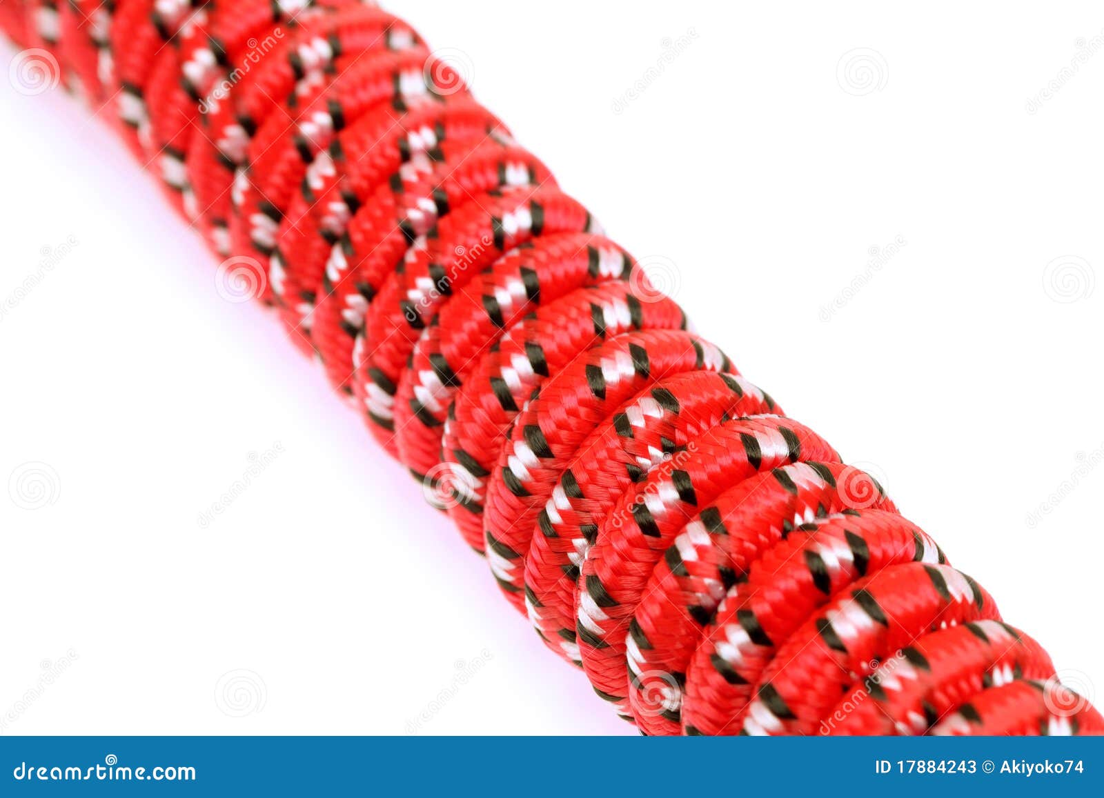 Red rope stock image. Image of flexibility, line, knot 17884243