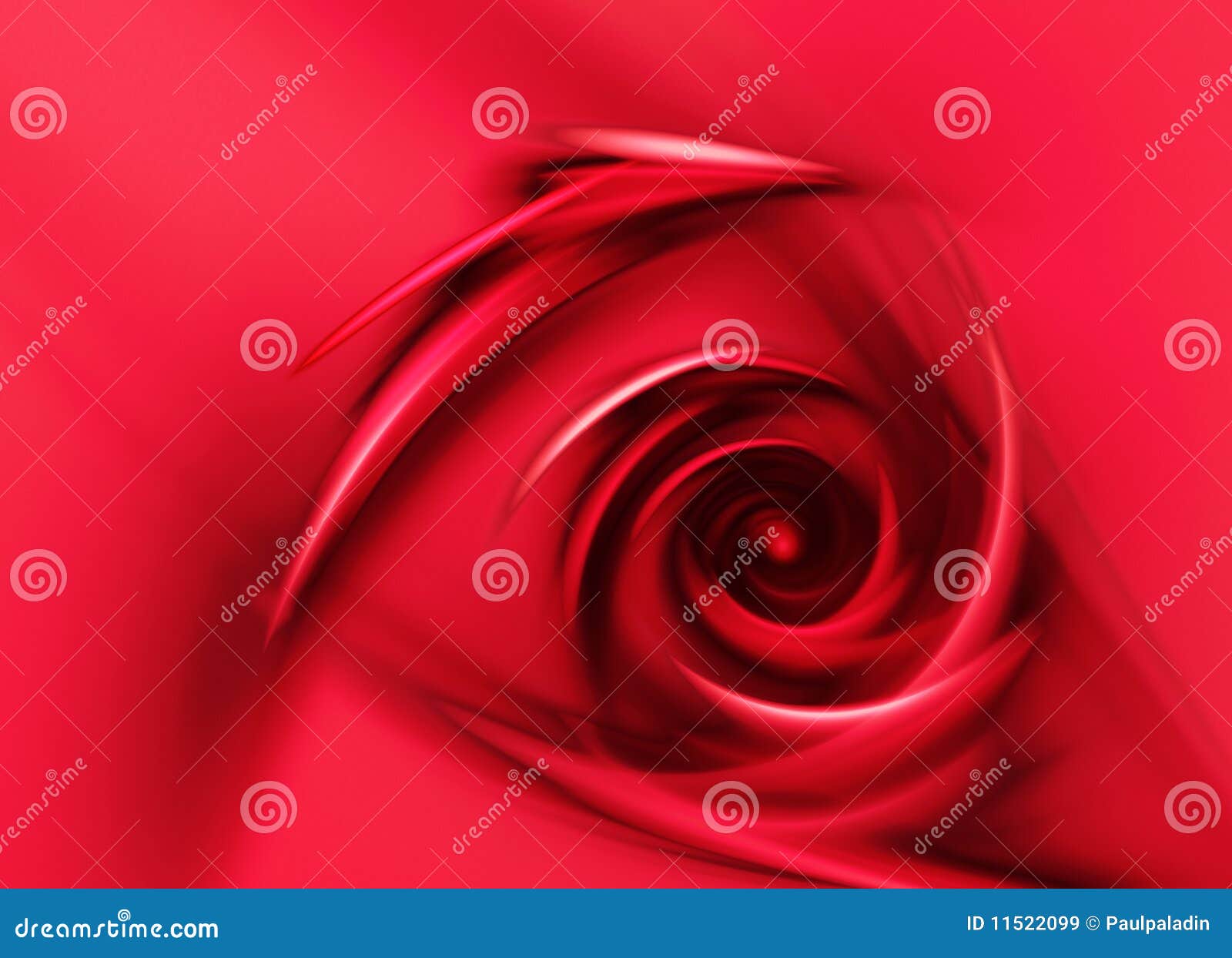 Red rose digital stock illustration. Illustration of creativity 11522099
