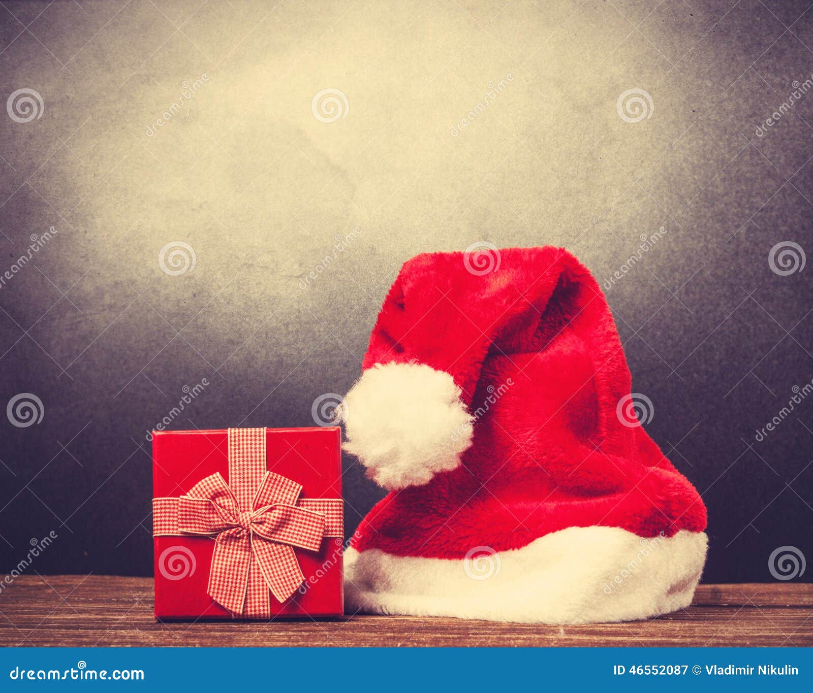 Red Santas hat stock image. Image of feeling, happy, love 46552087