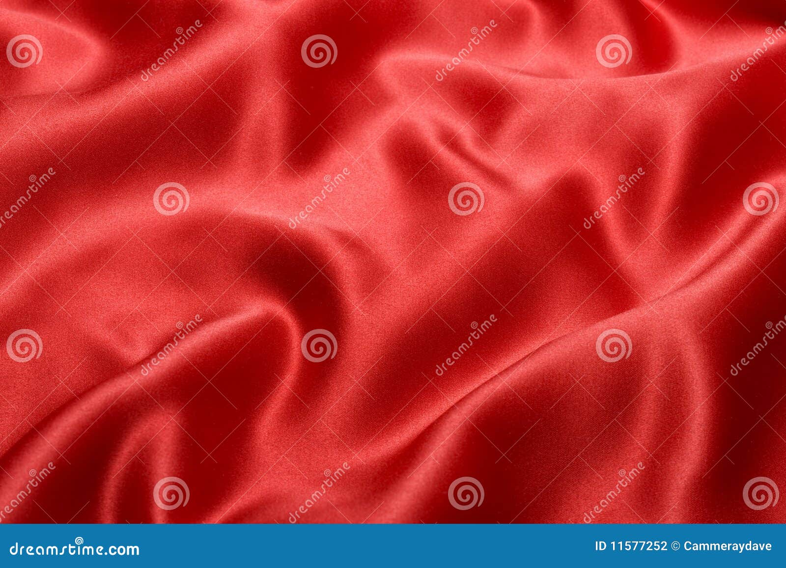 red satin fabric