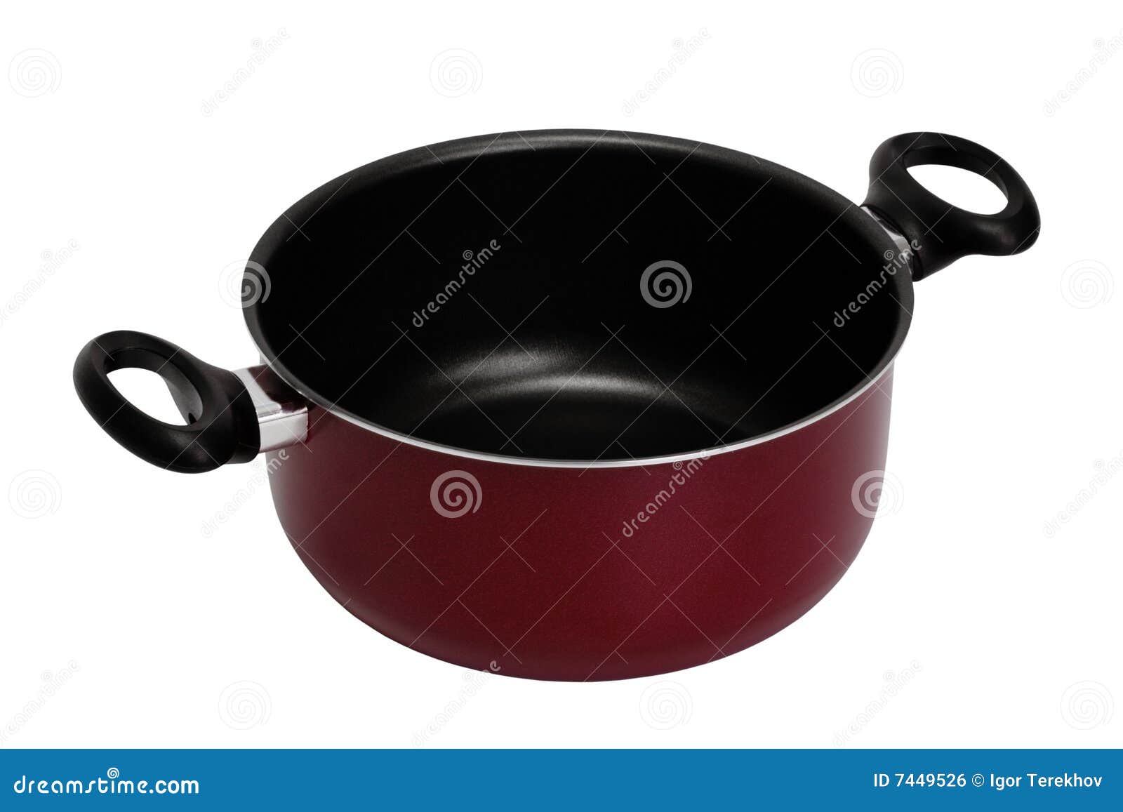 Red saucepan stock photo. Image of path, soup, white, dinner 7449526