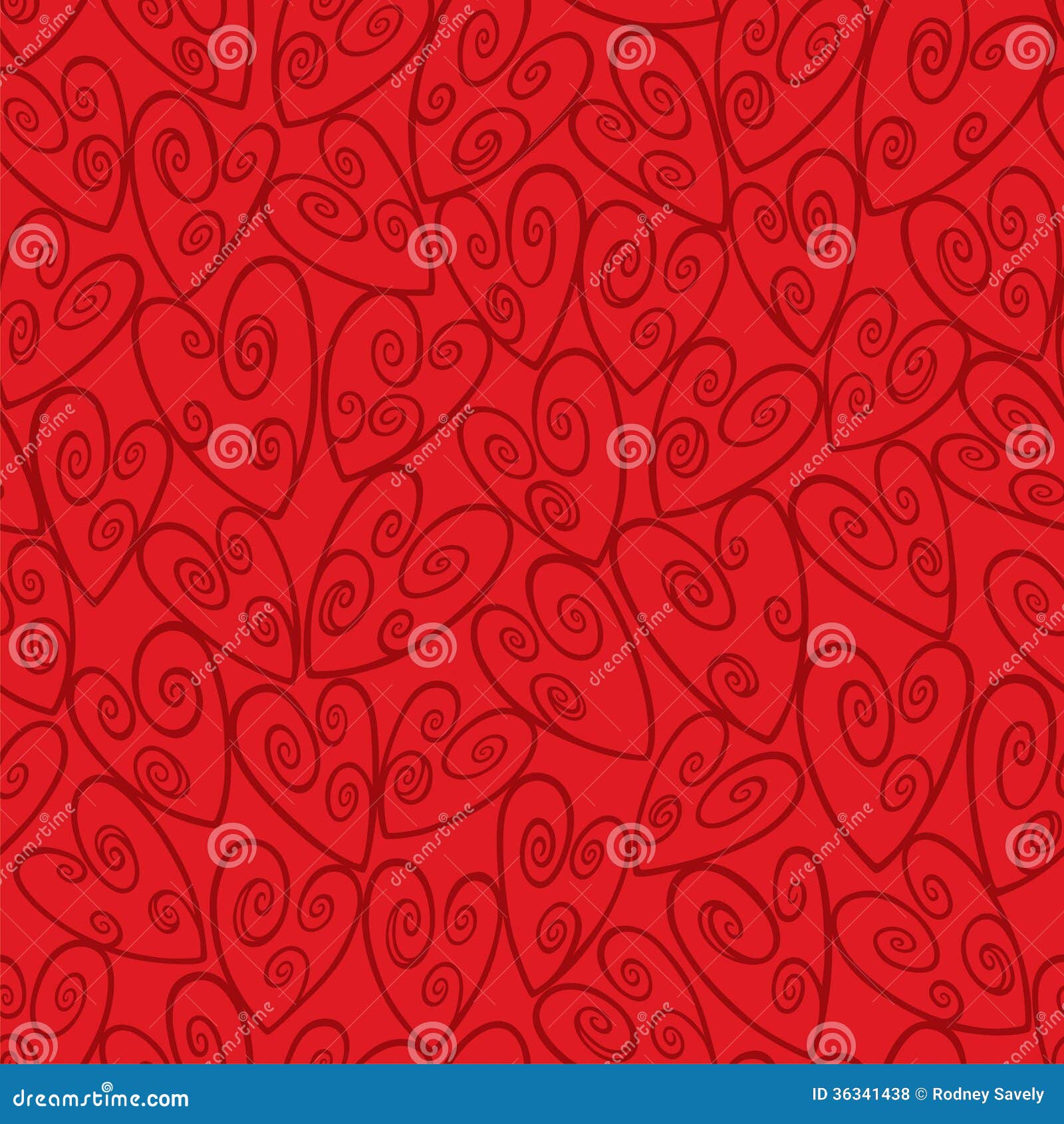 Seamless Swirl Wallpaper Vector Pattern | CartoonDealer.com #115420912